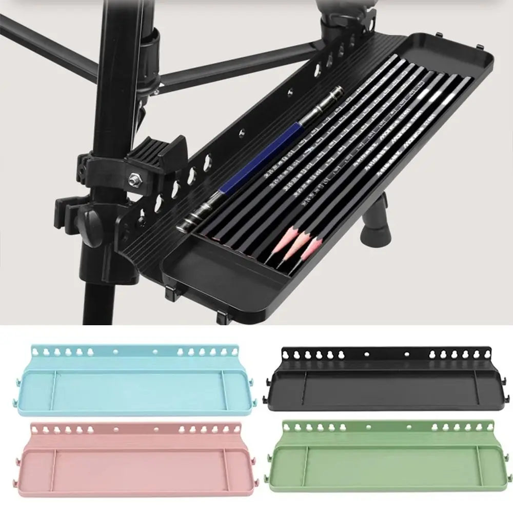 

Detachable Easel Tray Shelf Easy to Install Durable Sketch Storage Rack 34X10CM Plastic Painting Tools Tray Tools Tray