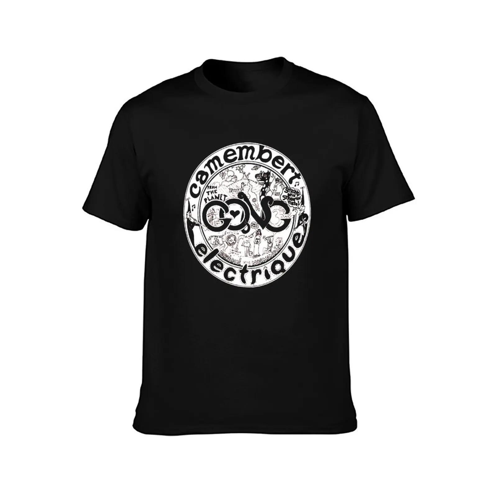 Camembert Electrique T-Shirt Outdoor Sports Lightweight Tee T-Shirt