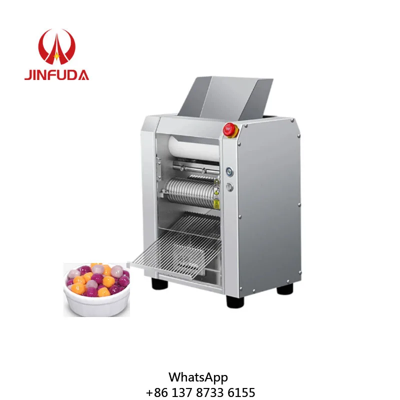 Máquina formadora de perlas de tapioca de yuca automática, duradera, a prueba de herrumbre, resistente al desgaste, alta productividad, capacidad de 500 kg/h