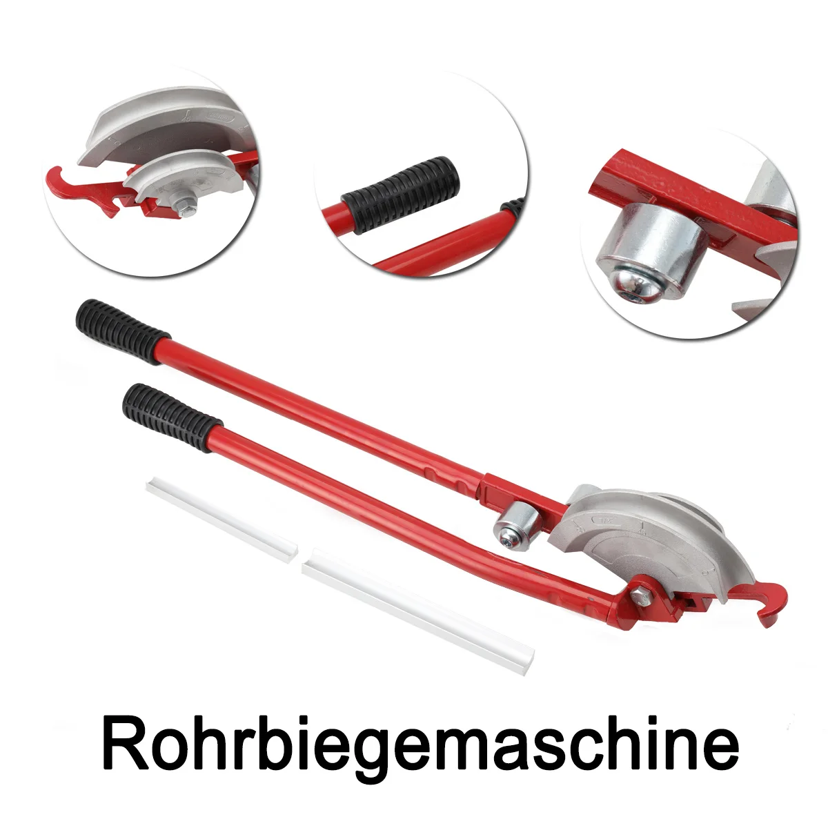 Kupferrohr-Biegemaschine, manueller Rohrbieger, 15 mm/22 mm, schweres Sanitärwerkzeug – Detail 5