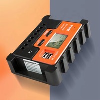 Customized Smart Solar Energy System Regulator 10a 20a 30a 40a 50a 60a 80a 100a 12v 24v Pwm Solar Charge Controller