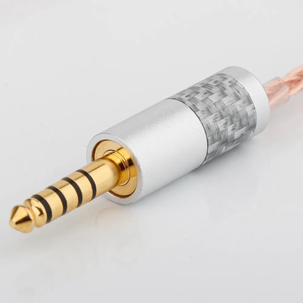 HIFI Single Crystal Kupfer 4,4 mm symmetrischer Stecker auf 4,4 mm symmetrischer Stecker Audio-Adapterkabel 4,4 Stecker auf Stecker Adapter – Detail 8