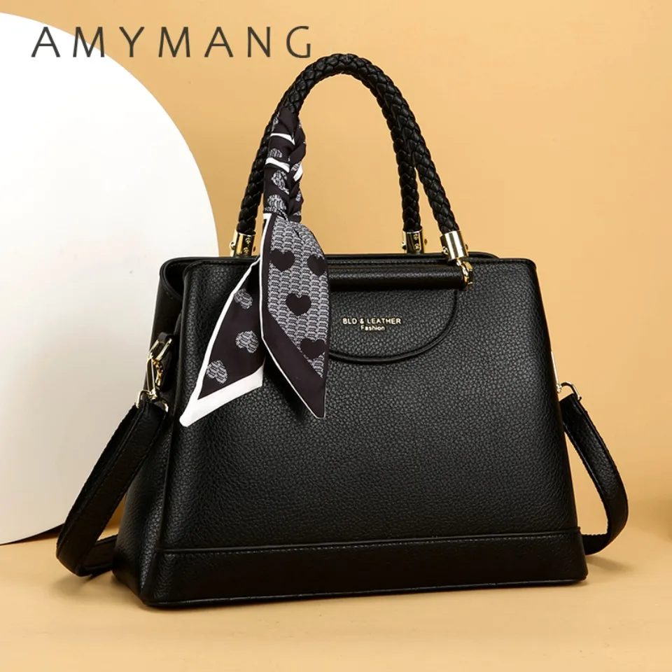 

Luxury Designer Shoulder Crossbody Bags for Women Women Bags Woven Handle Scarf Top Quality Pu Leather Casual Tote Hand Bags