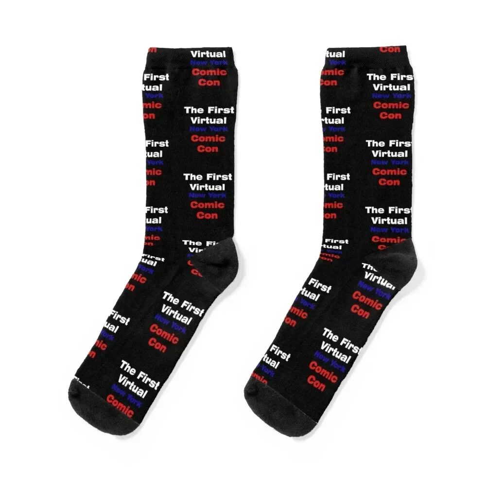 The first virtual new york comic con Socks kids christmass gift Men's Socks For Women Men's