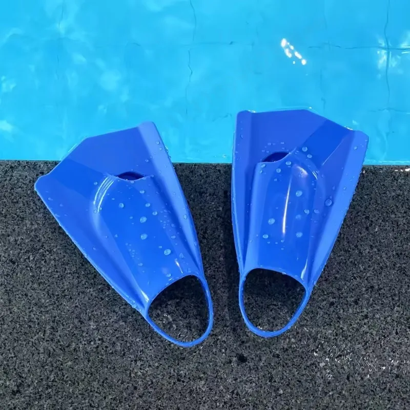 Swimming Fins for Adults Children Short Silicone Dive Fins Snorkeling Free Diving Training Equipment Swim Shoes for Pool Ocean
