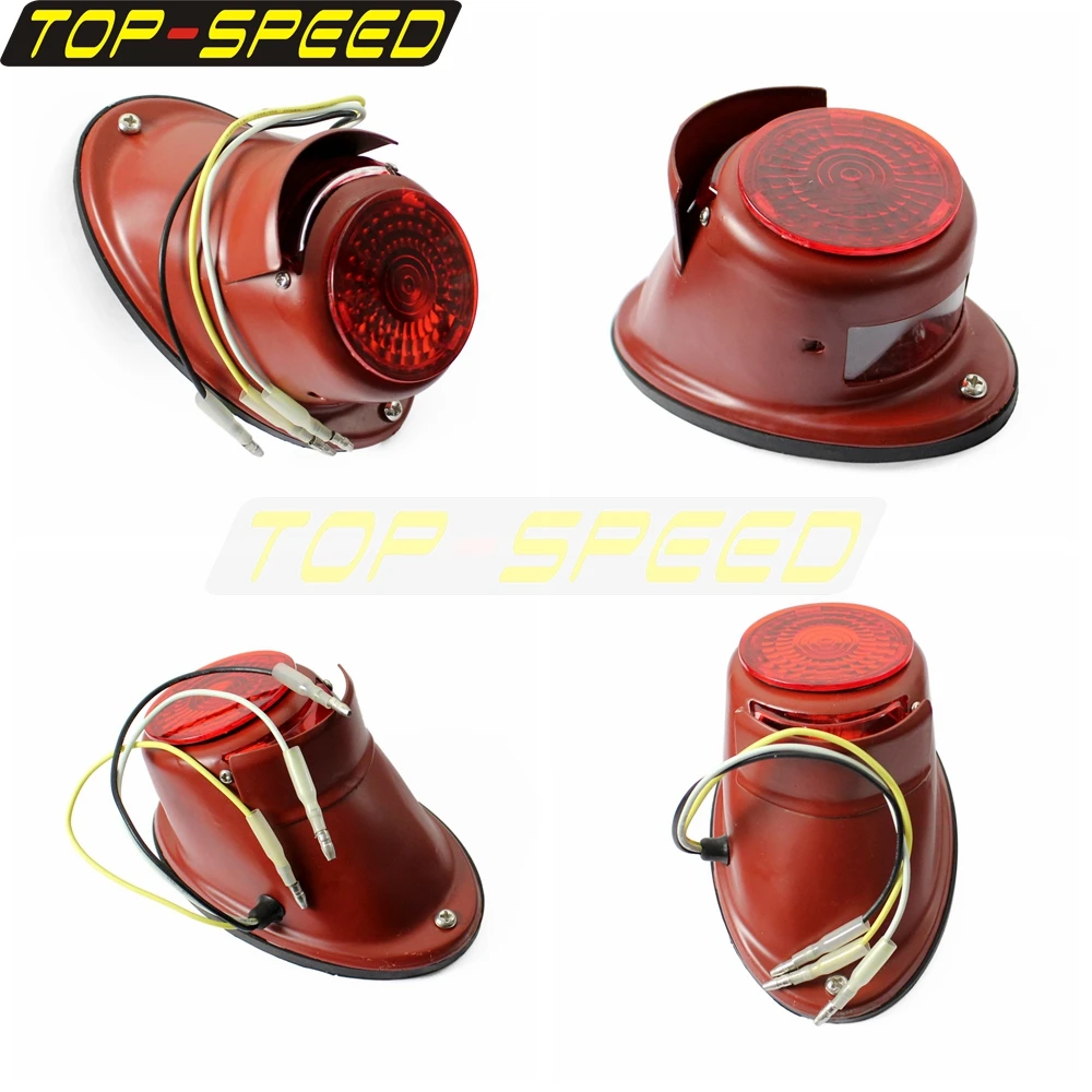 Motorcycle Classic Retro Taillight Brake Lamp Indicator Light For Zündapp DB DS KS MW M1 M72 R12 R75 R51 R61 Dnepr Ural Sidecar