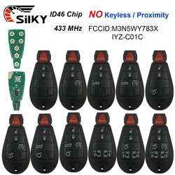 SilKY 433Mhz 7941 Remote Car Key Fob M3N5WY783X For Chrysler Town & Country Jeep Grand Cherokee Dodge Caravan Journey