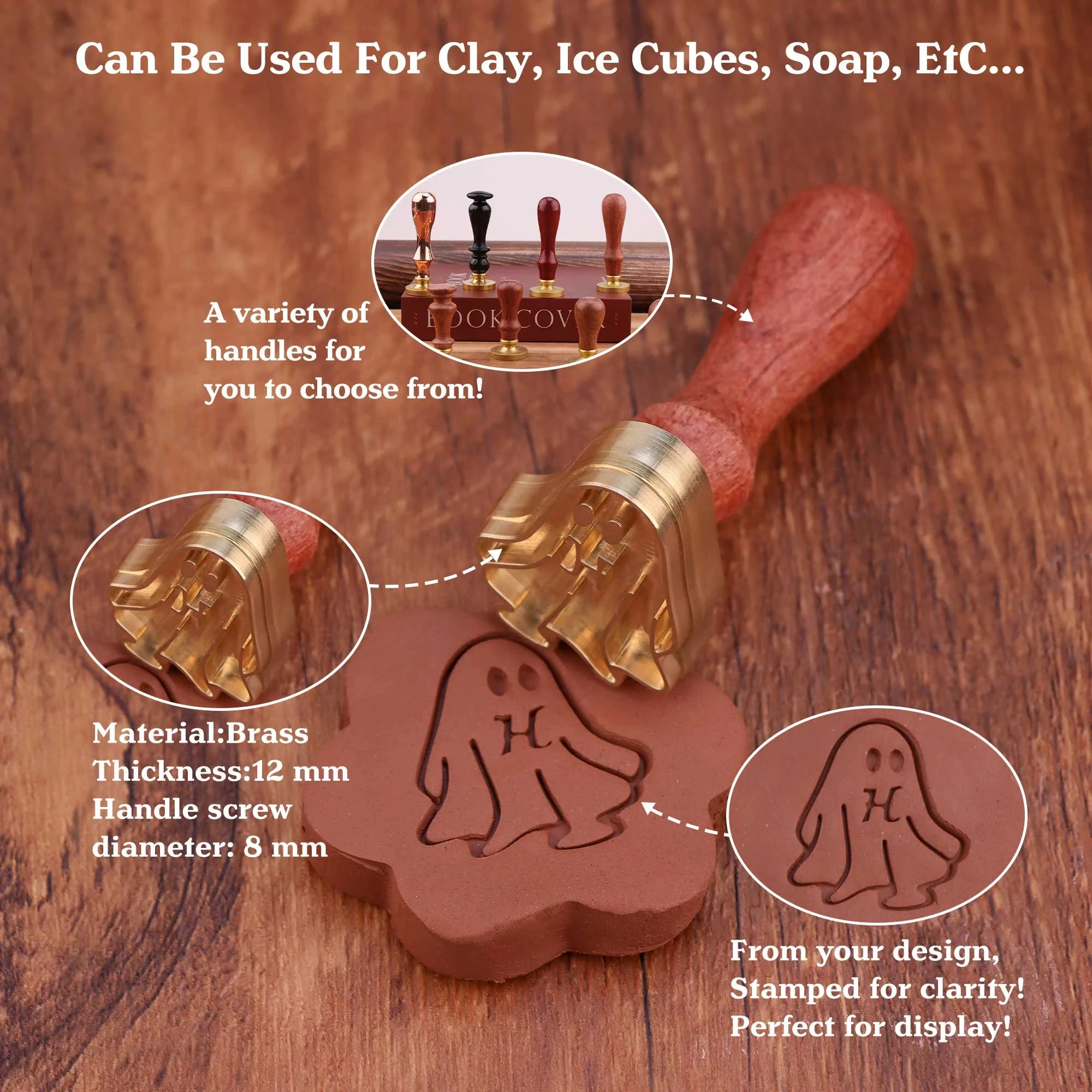 Customize Clay Stamps Personal - Soap Stamp Custom recension och pris