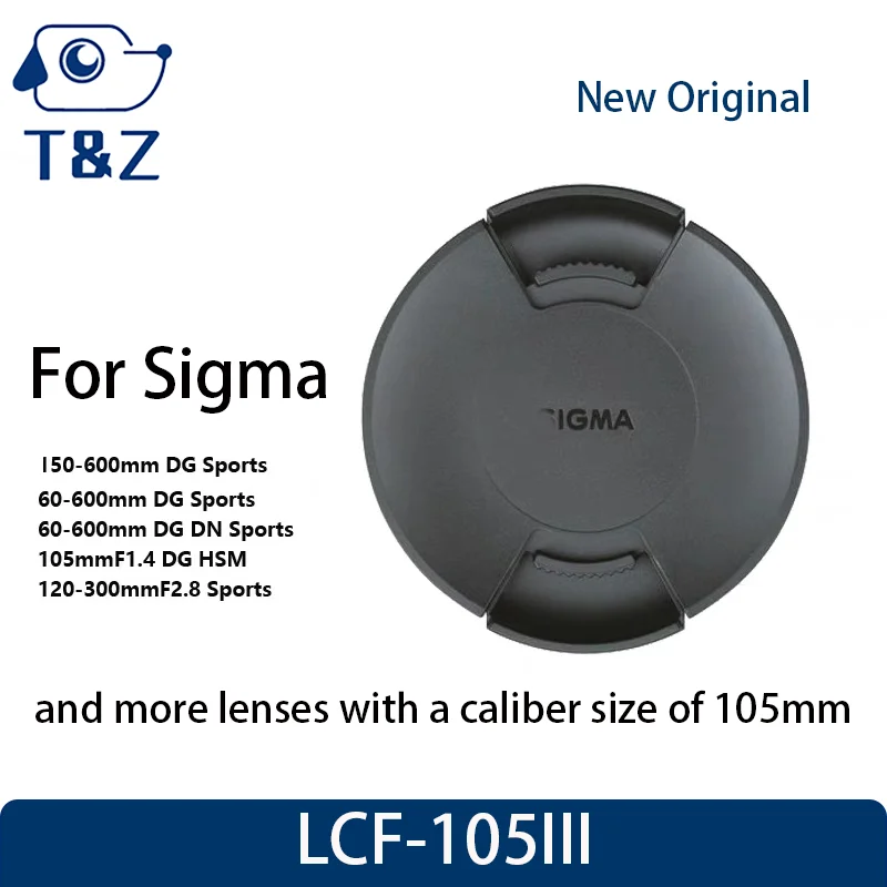 

New Original LCF-105III Lens Cap For Sigma 105mm 105 1.4 60-600 120-300 150-600S 105mm Lens LCF105III Front Protective Cover