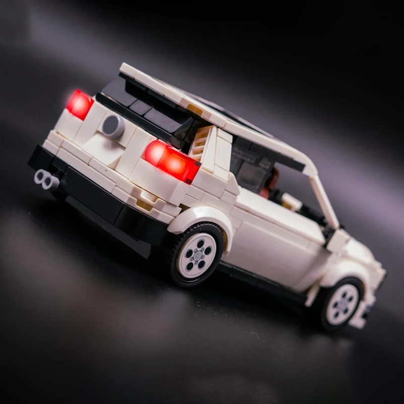 Speed Racing Car Model MOC Building Bricks Rally Racing Golf GTI Mk5 Modular Technology Gifts Holiday Assemble  Toys Suit