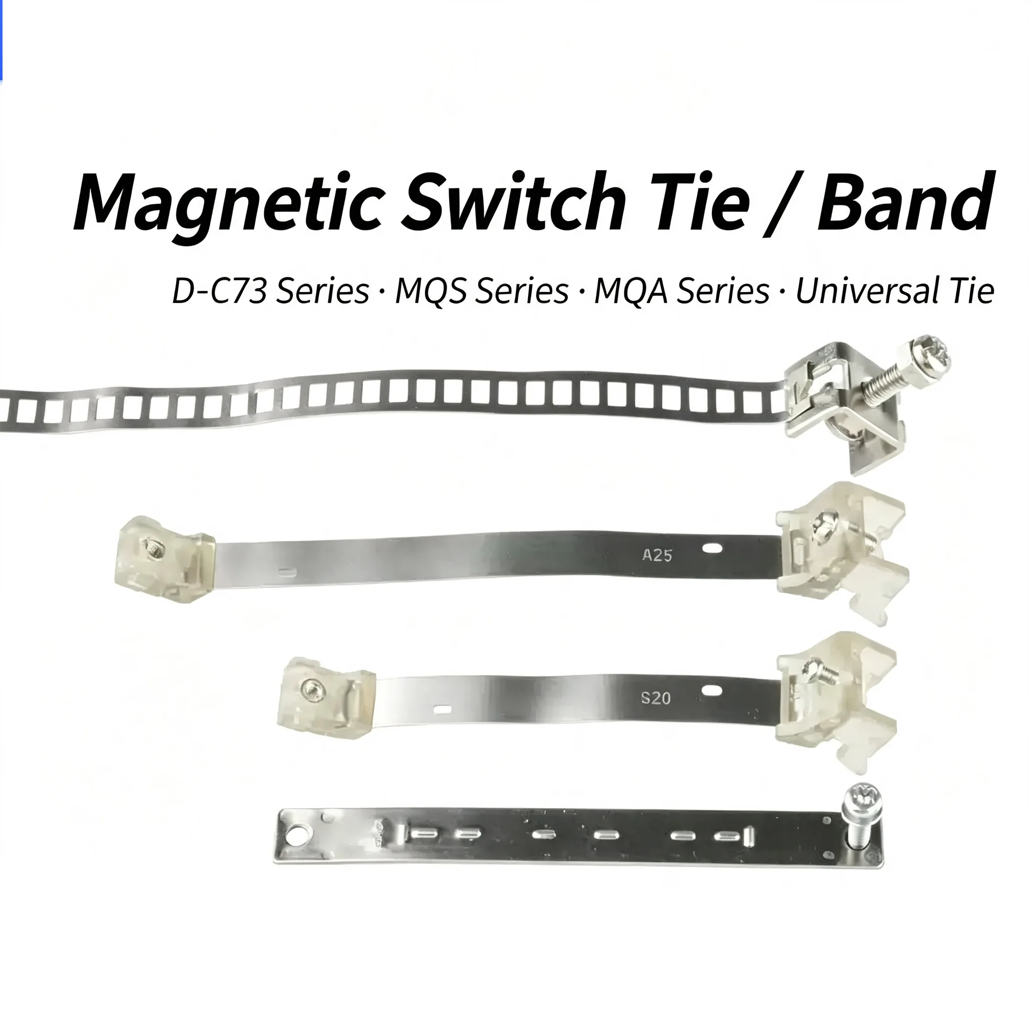 CMSG F-MQS16/20/25 Strap Tie for CNC Industrial Pneumatic System MA Round CDJ2B Cylinder CS1-F Magnetic Switch