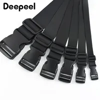 1-5Sets 15-38mm Bag Strap Release Buckle Nylon Webbing for Dog Collar Belt Tri-Glide Slider Clasp Adjust Hook DIY Accessories