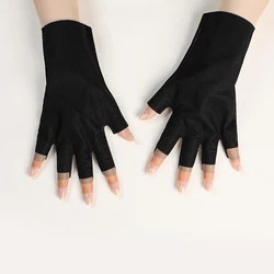 2Pcs Nail Art Glove UV Protection Glove Anti UV Radiation Protection Gloves Protecter For Nail Art Gel UV LED Lamp Tool