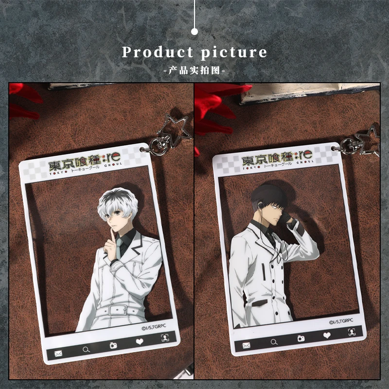 Brdwn Tokyo Ghoul Re Kaneki Ken Sasaki Haise Kuki Urie China Offiziell autorisierte Cosplay-Gruppenfotokarte