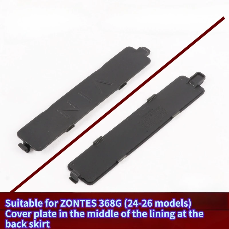 1PC Scooter Rear Tail Skirt Middle Cover Inner Liner VIN Number Cover Fit ZONTES 368G ZT360T-G Rear Fairing Cover Parts