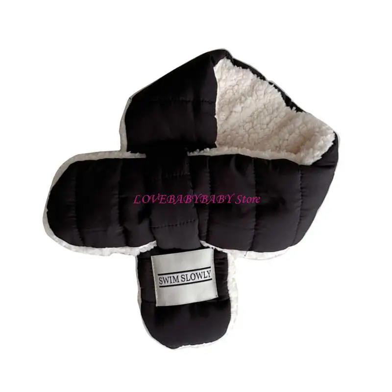 Stylish Unisex Fleece Neck Warmer Scarf Stay Cozy & Fashionable in Cold Weather 4XBC