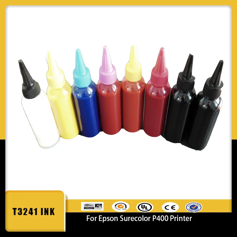 

vilaxh T3240 T3241 T3242 T3243 T3244 T3247 T3248 T3249 Pigment Ink For Epson Surecolor P400 Printer