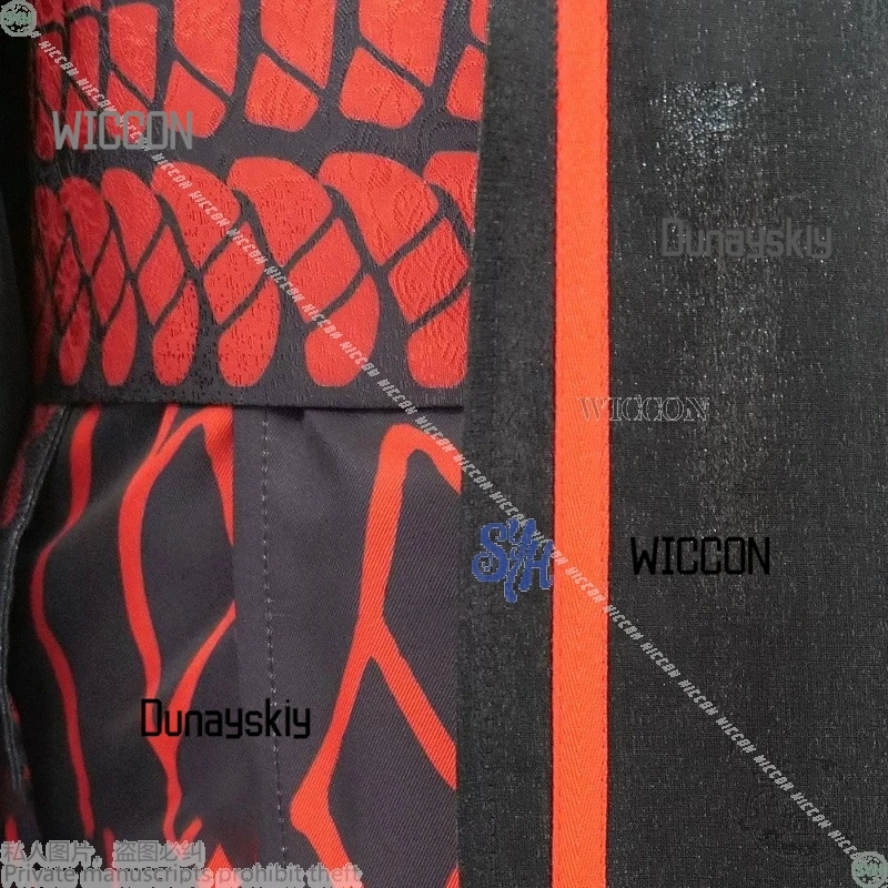 متجر الصفصاف كوس شركة ليمبوس كوسبلاي جيا تشيو ريترو رداء أسود أحمر داكن نمط الأنماط الصينية الباروكات حفلة الهالوين كوسبريف #6