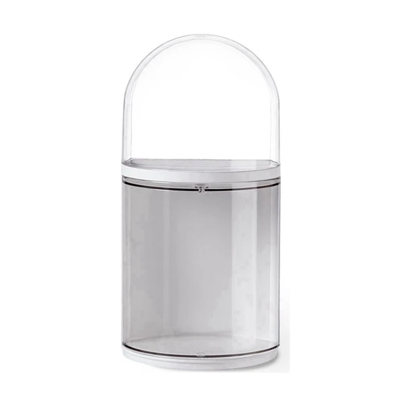 Large Transparent Dustproof Display Box For Doll Model Organizer - 15Cm Diameter