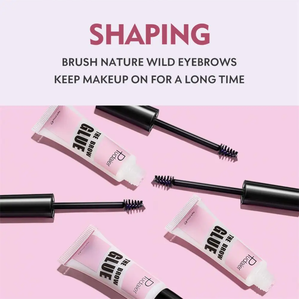 Eyebrow Styling Liquid Transparent Easy To Apply Easy To Extend Waterproof Quick-drying Makeup Cosmetic Eyebrow Glue Fixed Gel