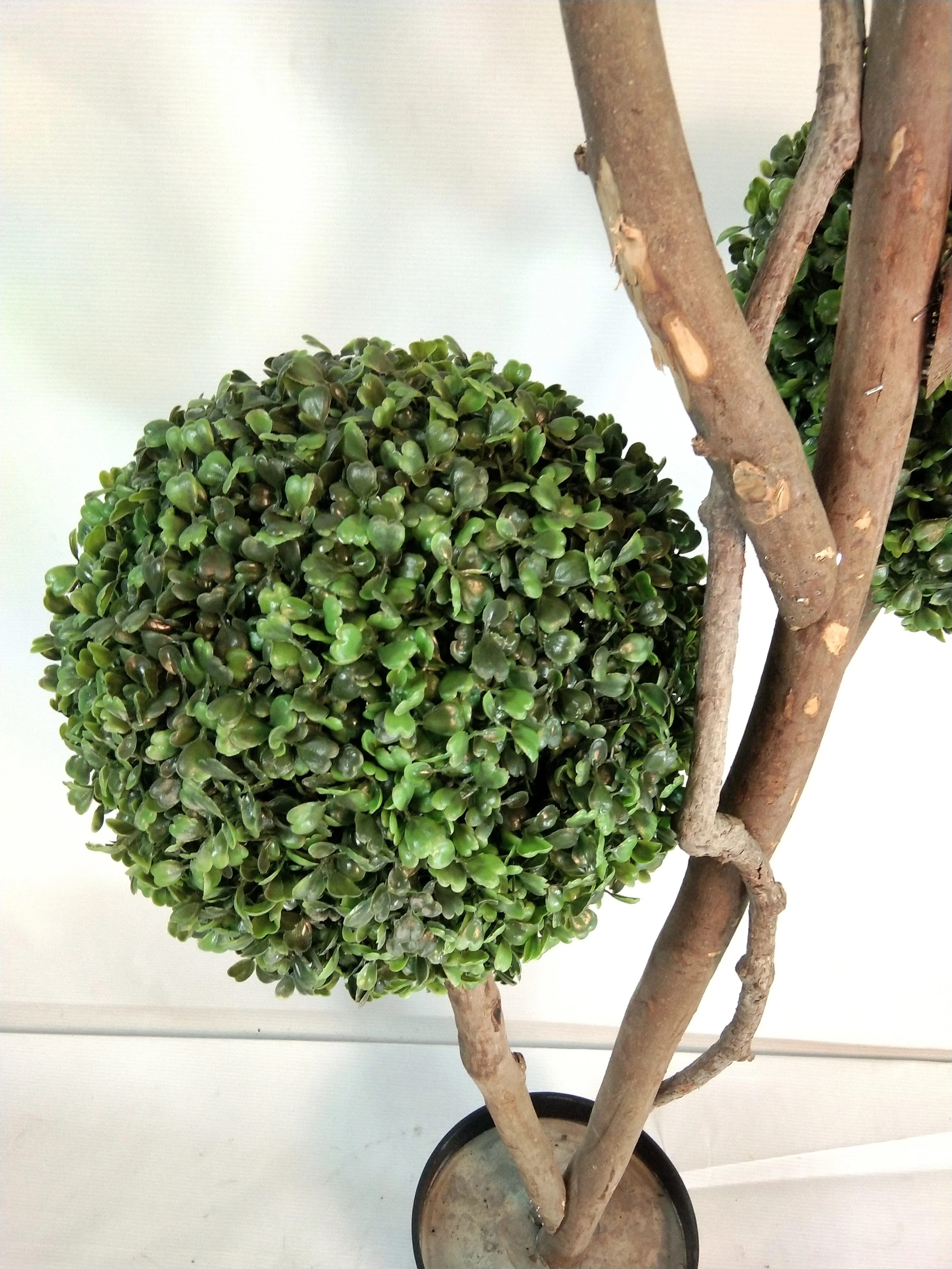 ho-Different Shape Artificial Boxwood Spiral Tree Topiary Tree with Factory Price Made in China