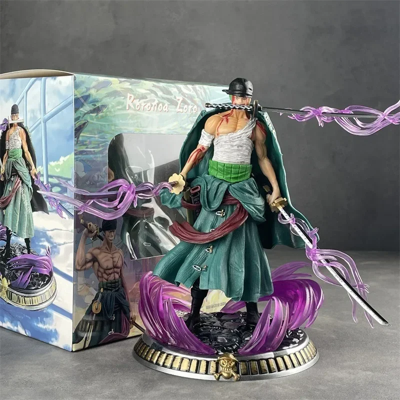 

One Piece Roronoa Zoro Anime Figure toys model Pendant Action Figures Statue Collection Desktop decoration boys birthday Gifts