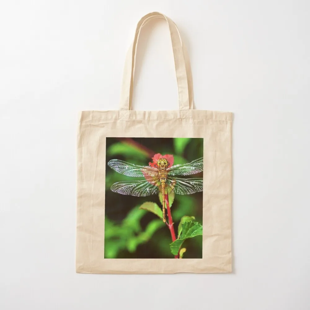 

Dragonfly Jewel Wildlife Photograph Tote Bag Gift bags tote bag custom Canvas Tote Bag