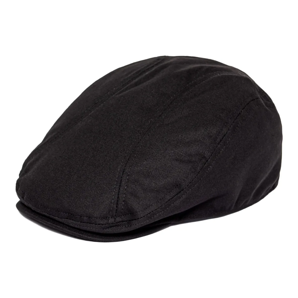 BOTVELA Men Classic Cotton Twill Newsboy Flat Hat Vintage Ivy Outdoor Driving Hat Fitted Cap