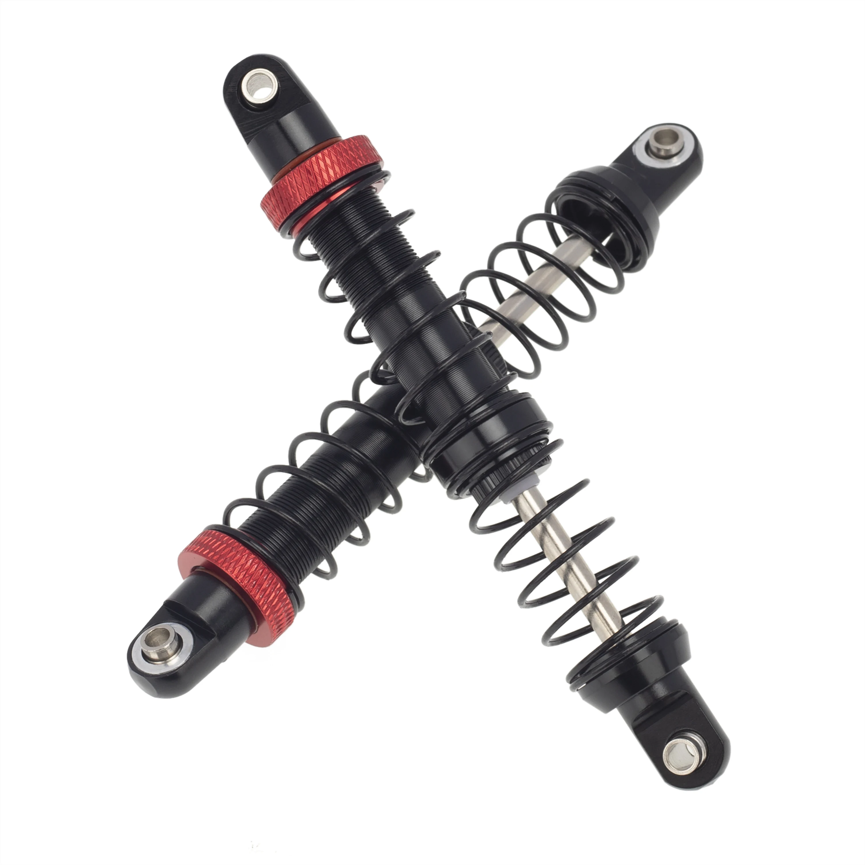 Amortiguador de aceite de Metal para coche, piezas mejoradas de 2 piezas para vehículo trepador con Control remoto Axial SCX10 1/10 AXI03007 TRX4 TRX6, 90046