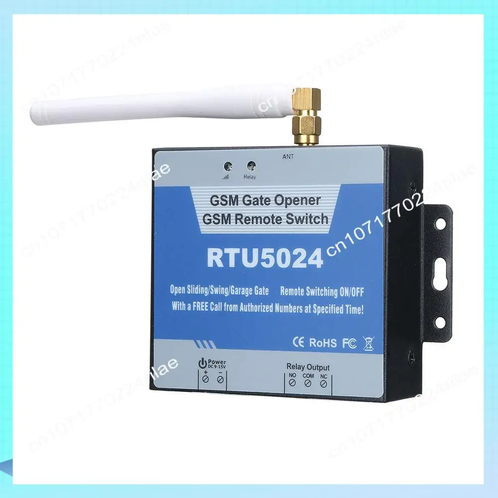 

A17Z RTU5024 GSM Gate Door Opener Relay Switch 850/900/1800/1900Mhz GSM Access Controller GSM Access Controller