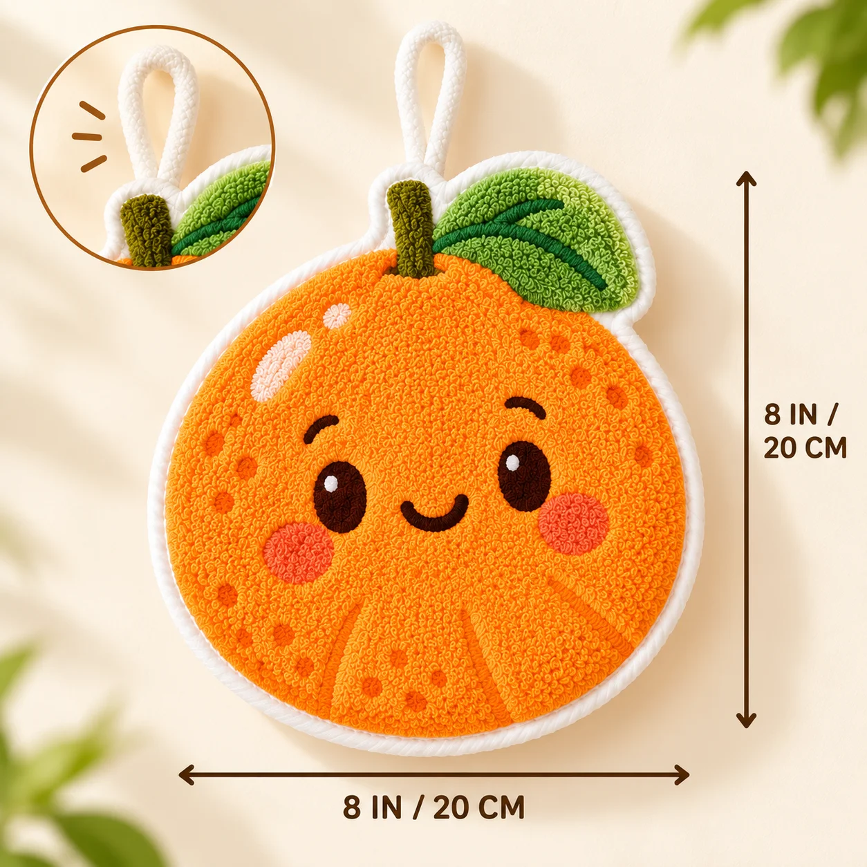 1. Custom Shaped Design Personalize the hand towel with your own pattern, artwork, logo or creative shape. The cute shaped desig