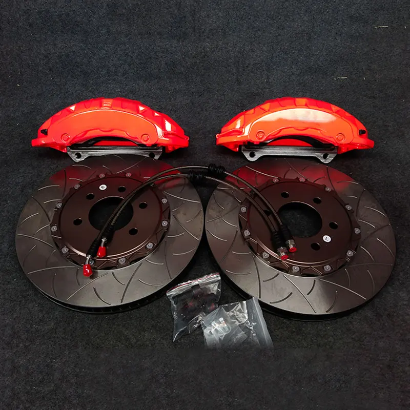 

Factory Customize Modified 10 Pot Big Brake Caliper Kits with Gragon Pattern Disc Rotor for Ford Mustung