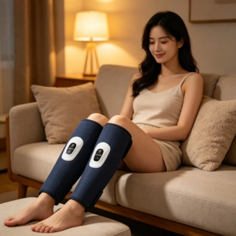 Home Air Compression Leg Massager Improve Blood Circulation Relieve Varicose Veins  Leg Thrombus view 3