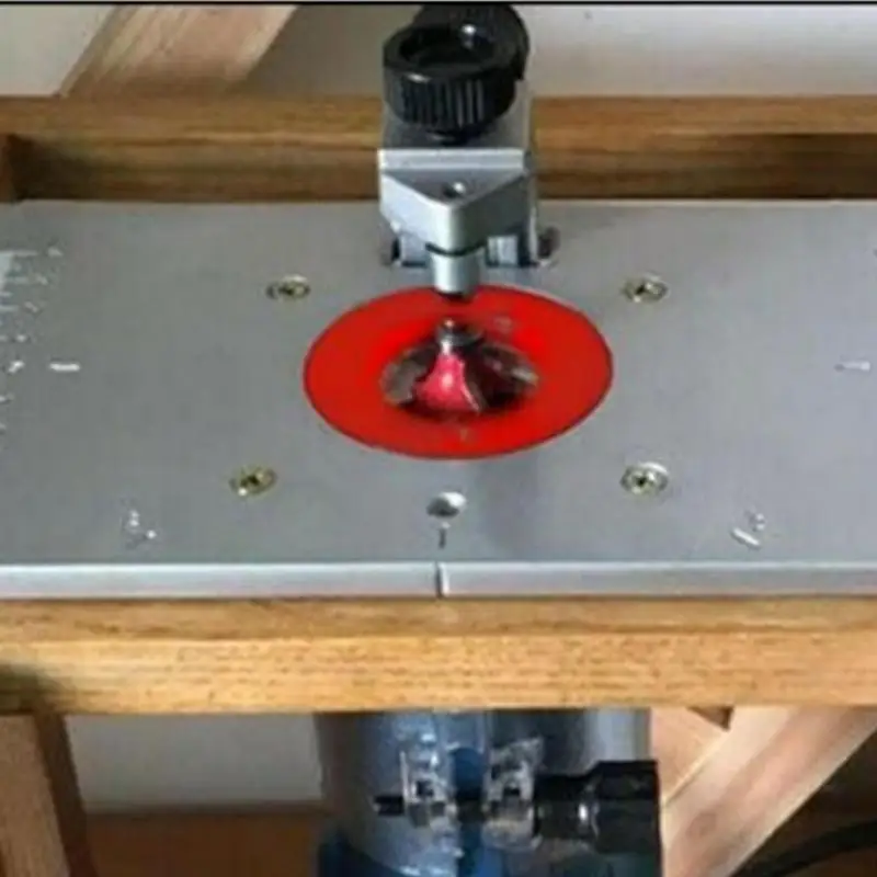 Router Table Insert Plate Kit para Carpintaria, Router Table Mounting, Carpintaria, Router Table Insert