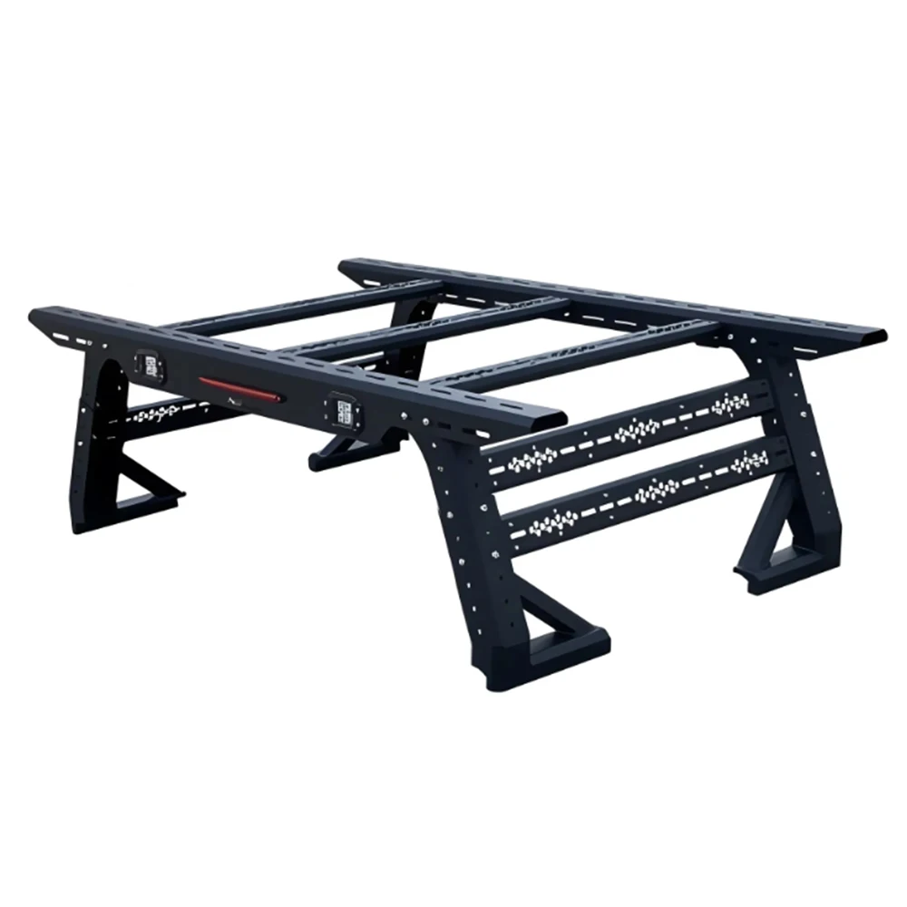 

Polar Bear Car Modification Store Adjustable Aluminum Alloy Roof Rack Cage for Triton with Roof Rail