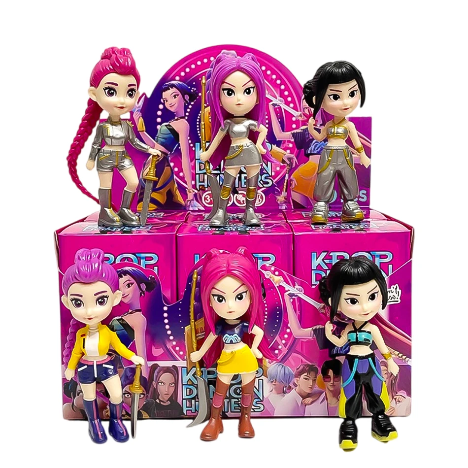 10cm Anime Kpop Demon Hunt blind box Figure Toys Disassembly Blind Bag Peripheral Desktop party decoration child gift Christmas