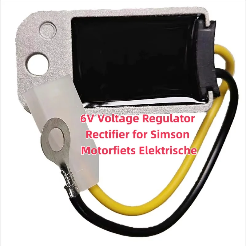 

6V Universal Voltage Regulator Rectifier - Fits Simson Motorfiets Elektrische Motorcycle