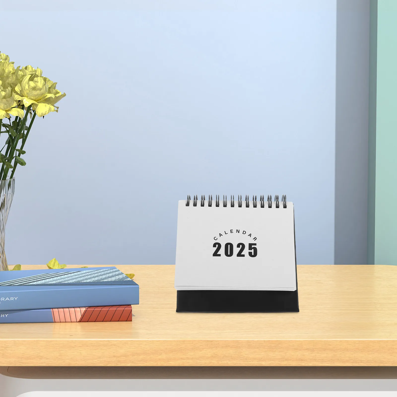 

Desk Calendar Standing 2025 Lunar Year of The Snake Planner Small Mini Desktop Calendar Office Organizer Daily Planner
