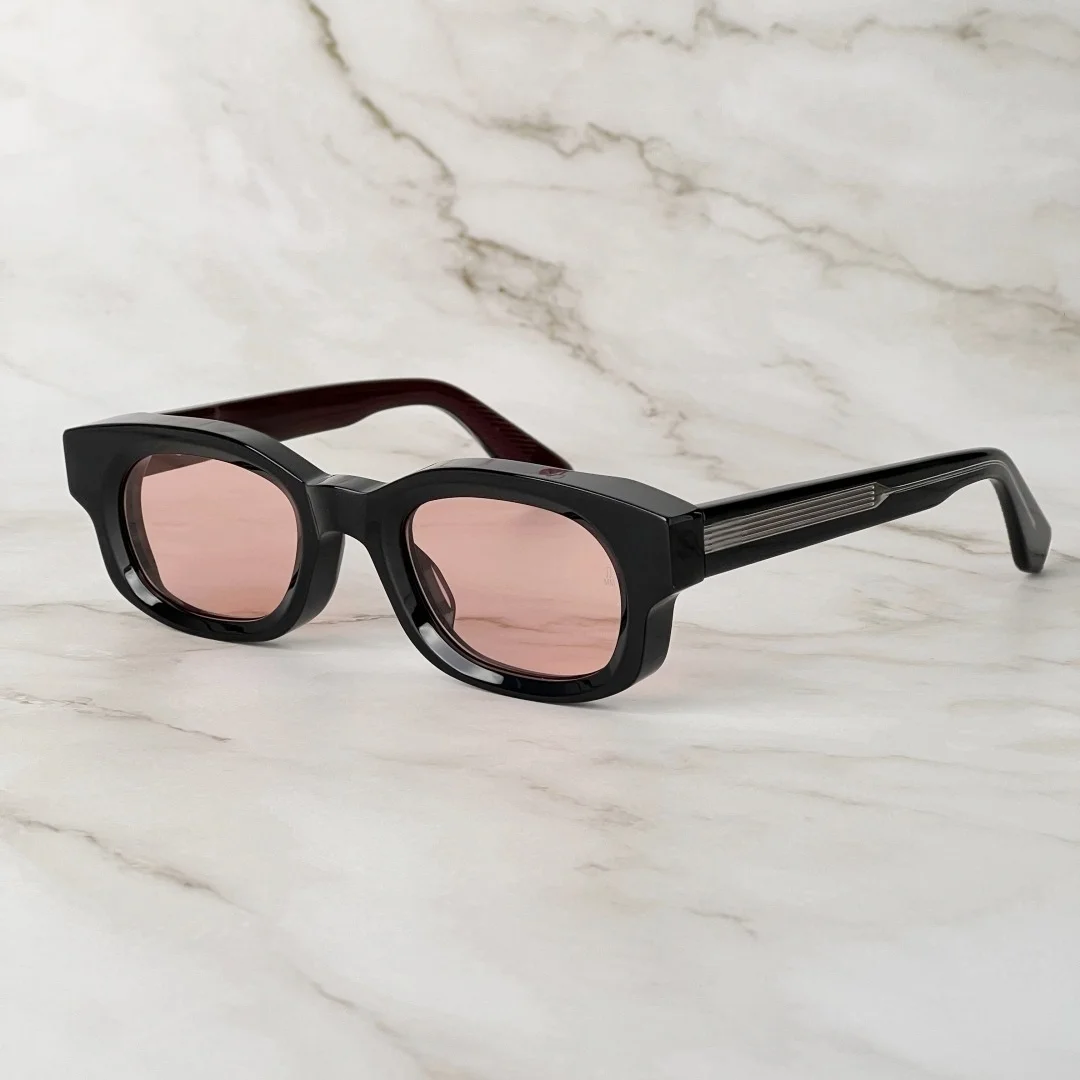 

Овальные солнцезащитные очки JMM WHISKEYCLONE унисекс, японские ацетатные очки ручной работы UV400, роскошные винтажные очки с футляром