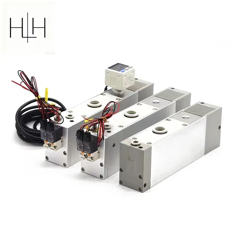 HLH 1 PCS ZL112 ZL212 ZL212-P-K15LZD-GN G D Pneumatic Ejector Pump Vacuum Ejectors Multistage Ejector Industrial Large Flow Nega