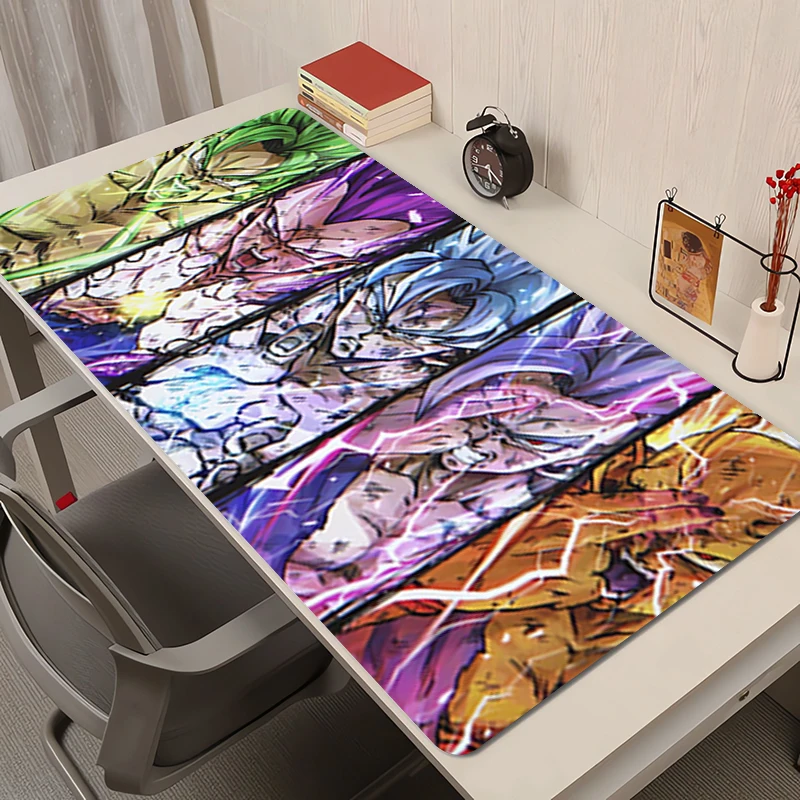 

Dragon Ball Mouse Pad Pattern Rubber HD Mousepad Office Desk Mat Gaming Mats PC Accessories Extended Pad Non-Slip Keyboard Mat