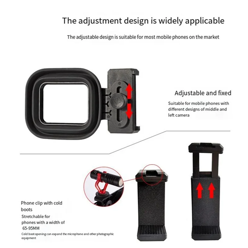 Cell Phone Hood Anti-Glass Window Reflector Lens to Eliminate Reflective Portable Cover Window Accessories