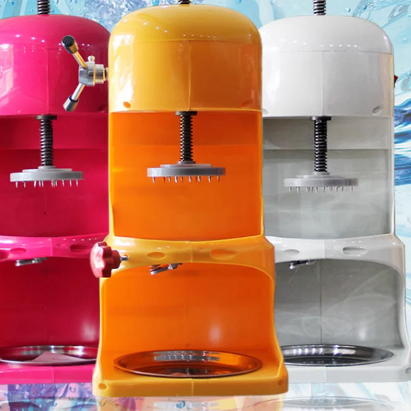 Commercial Stainless Steel Block Ice Crusher Shaver Shaving Machine