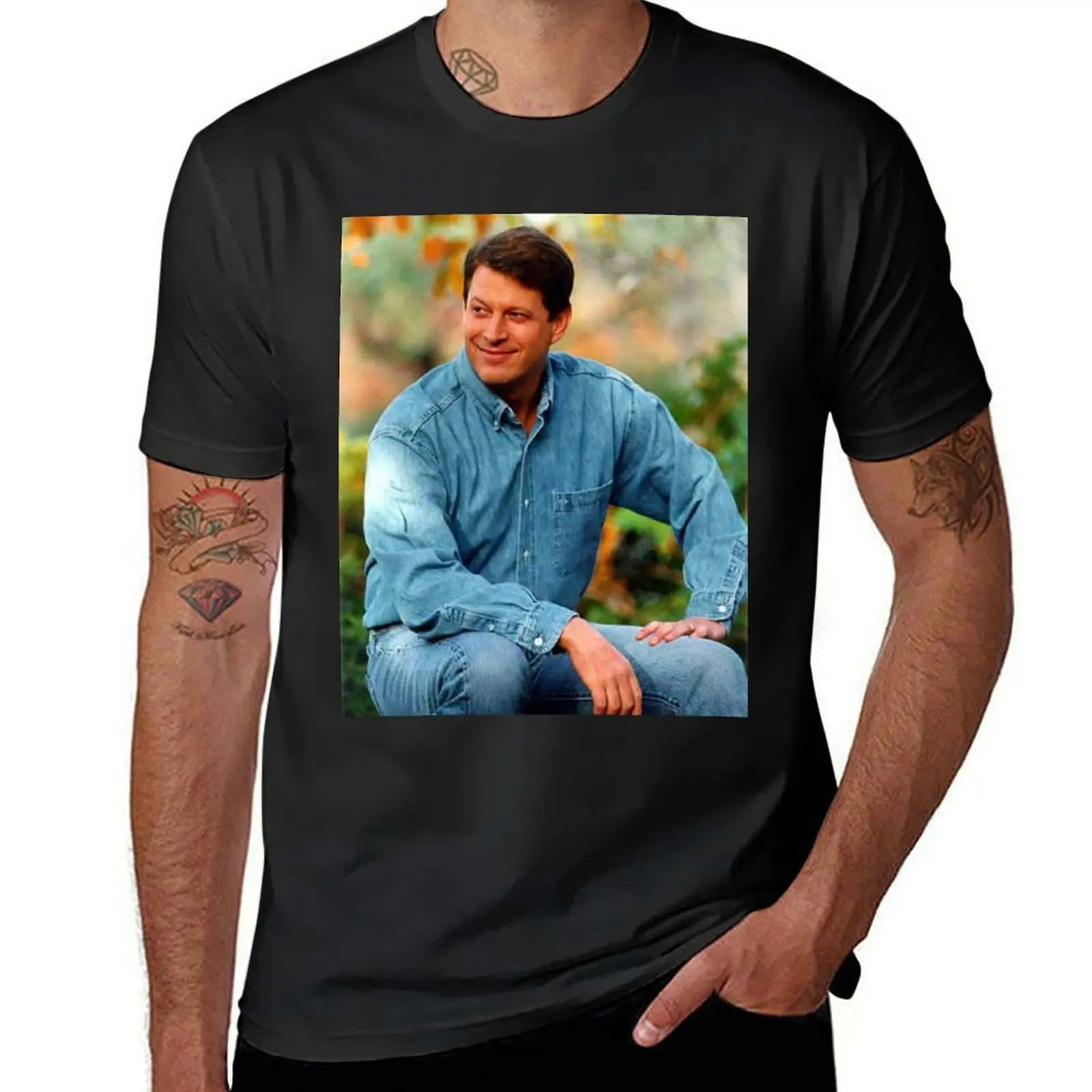 Al Gore T-Shirt sublime oversizeds cute tops hippie clothes Men's t-shirts