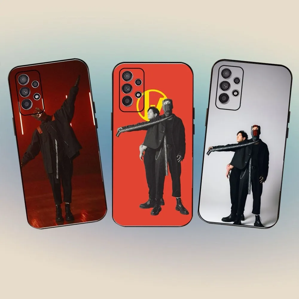 

T-Twenty One P-Pilots Phone Case For Samsung Galaxy A13,A21s,A22,A31,A32,A52,A53,A71,A80,Soft Black Shell