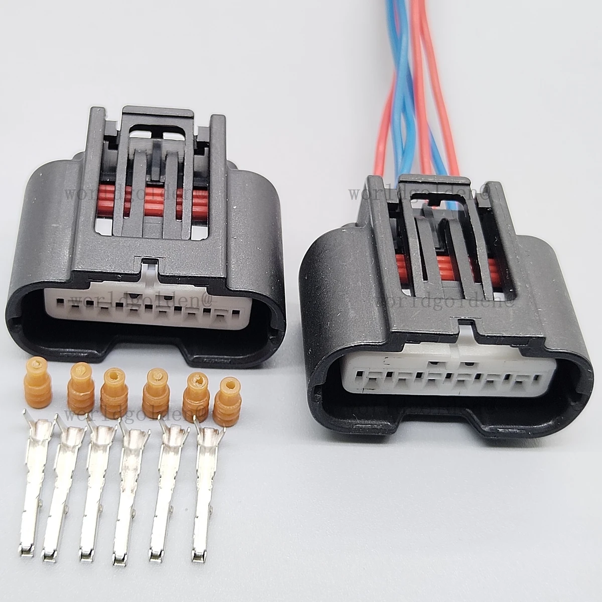 7287‑1380‑30 6Pin Wiring Plug Kit for Universal Vehicles Wire Harness Maintenance car connector