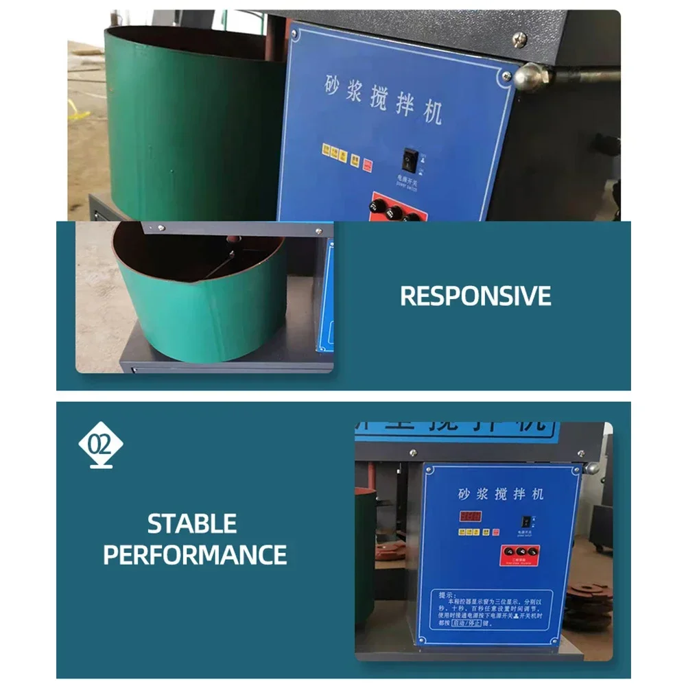 15 L Vertical Mortar Mixer Laboratory Mortar Mixer Single Horizontal Shaft Mixer HOT SALES