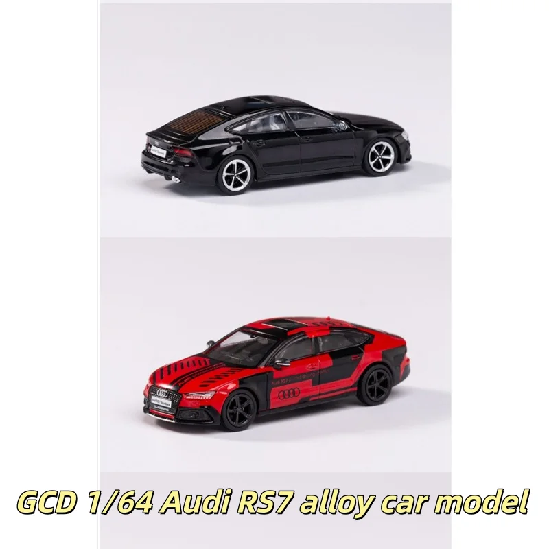 

GCD 1/64 high-end sedan RS7 Sportback Suit Thrioter C7, die-cast alloy car model, for teenagers to play with, boy gift.