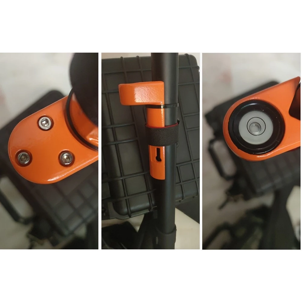 Centrando Fibra de Carbono Pólo Leveler, Montagem bolha, ângulo direito Nível Strap, portátil Nível Vertical