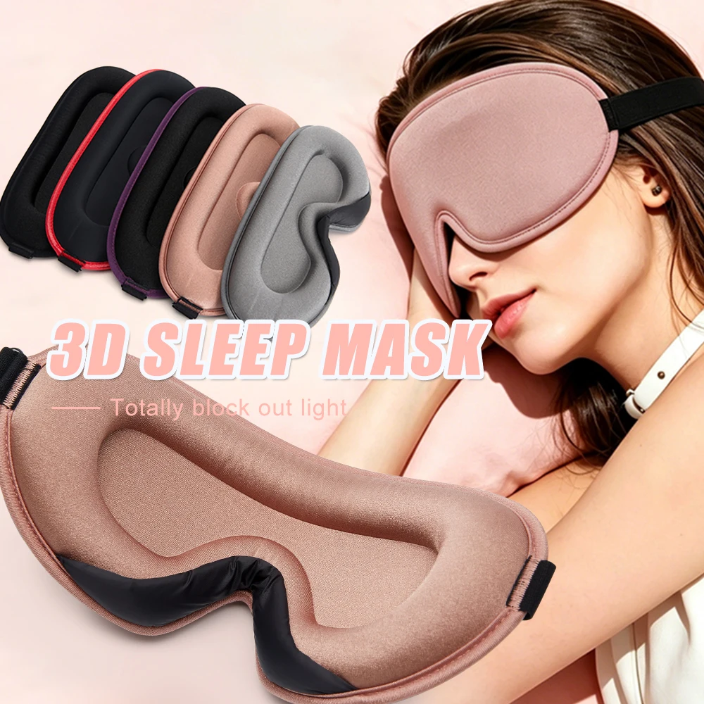 Sleep Eye Mask 3D - Máscara de Olhos para Dormir Blackout